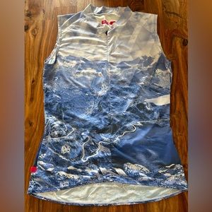 Terry cycling jersey